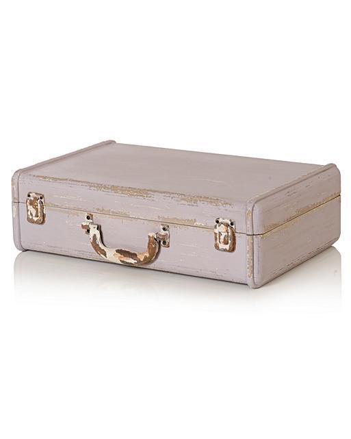 Wooden Suitcase Storage Boxes Oliver Bonas