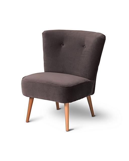 Le Cocktail Velvet Chair Oliver Bonas