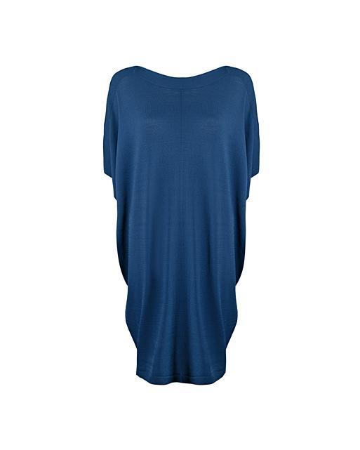 Navy Smooth Operator Dress Oliver Bonas