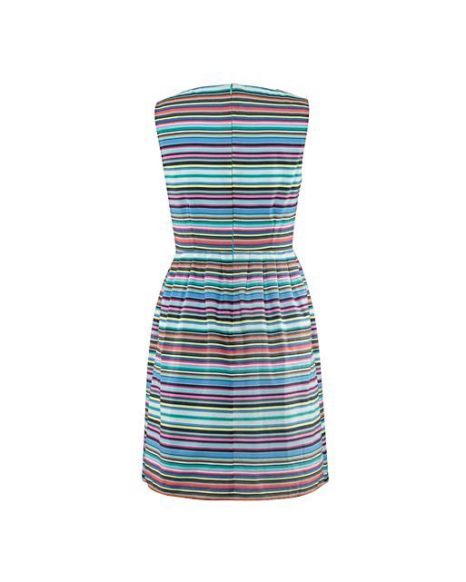 Candy Stripe Print Dress Oliver Bonas