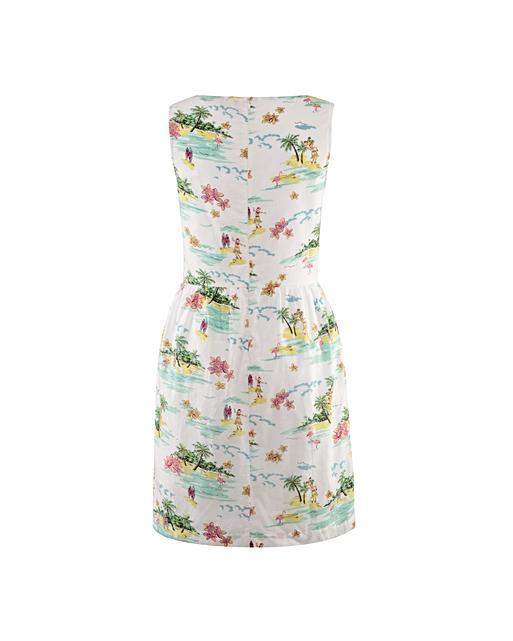 Honolulu Print Prom Dress Oliver Bonas