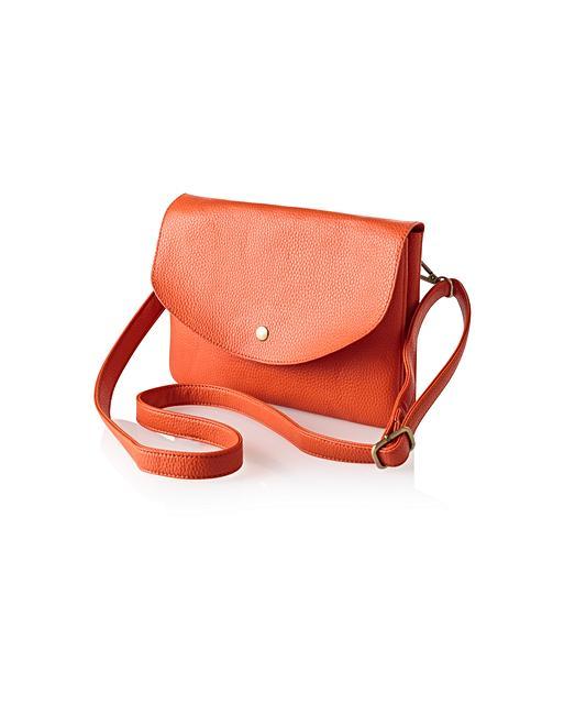 Burnt Orange Clutch Oliver Bonas