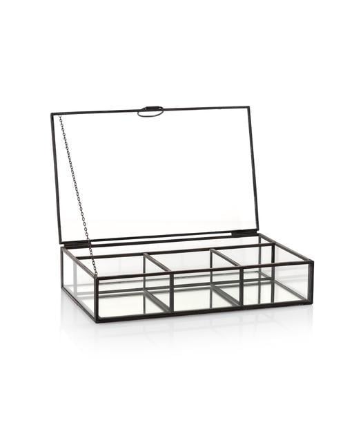Glass Jewellery Box Oliver Bonas