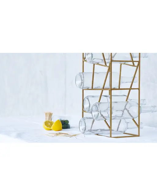 Grid Wine Rack Oliver Bonas