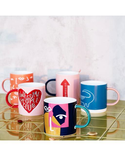 See You Later Alligator Blue Ceramic Mug Oliver Bonas