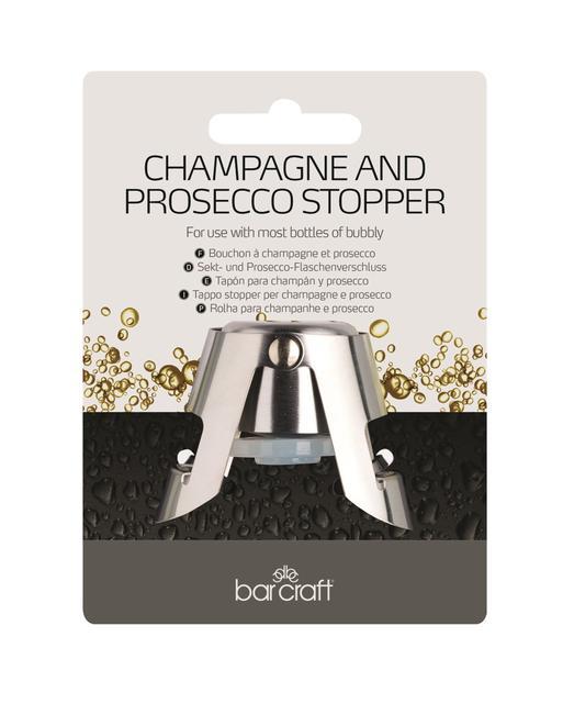 Stainless Steel Silver Champagne & Prosecco Stopper Oliver Bonas