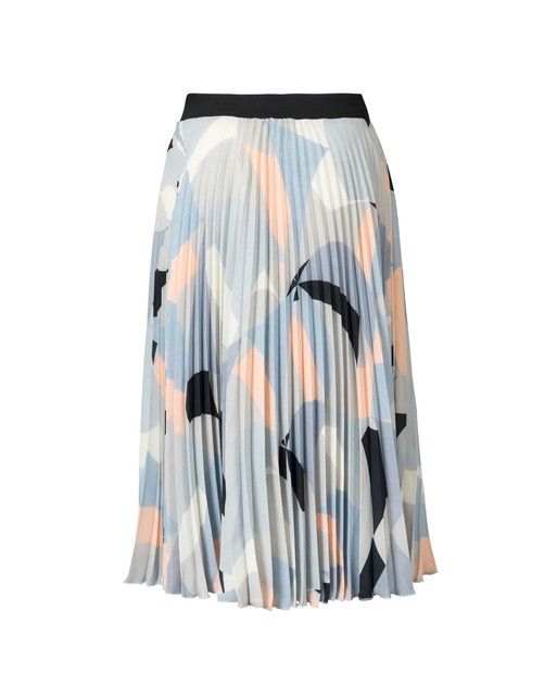 Refined Print Pleated Midi Skirt | Oliver Bonas