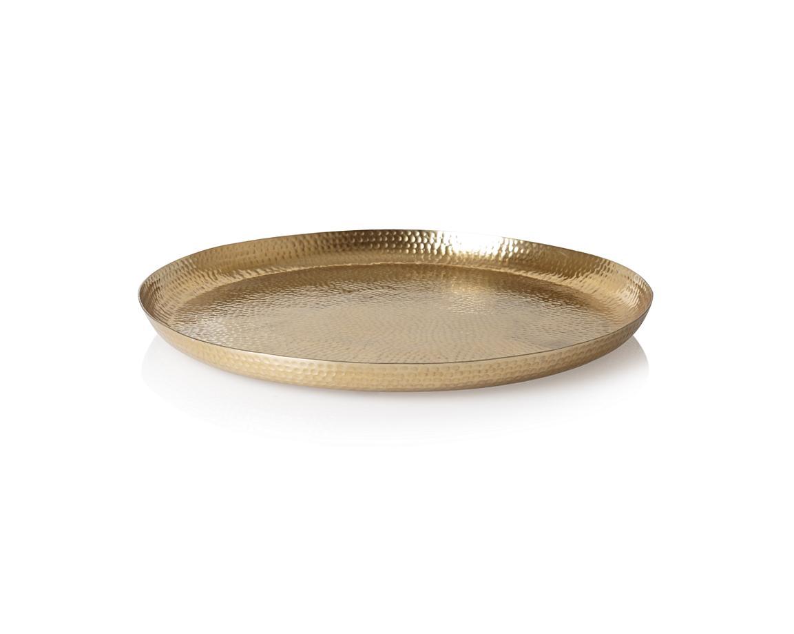 Gold Round Hammered Tray Birthday Gifts Oliver Bonas