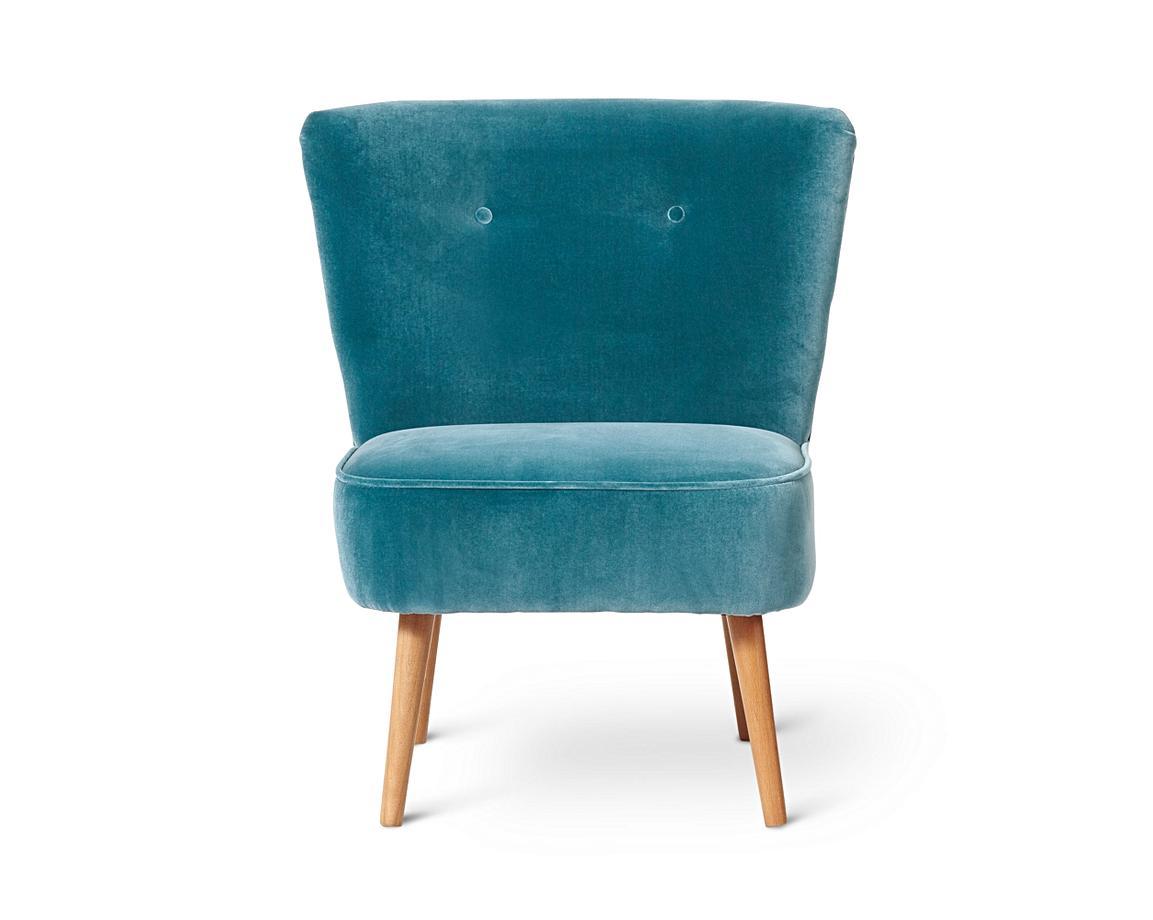 Delft Le Cocktail Velvet Chair Oliver Bonas
