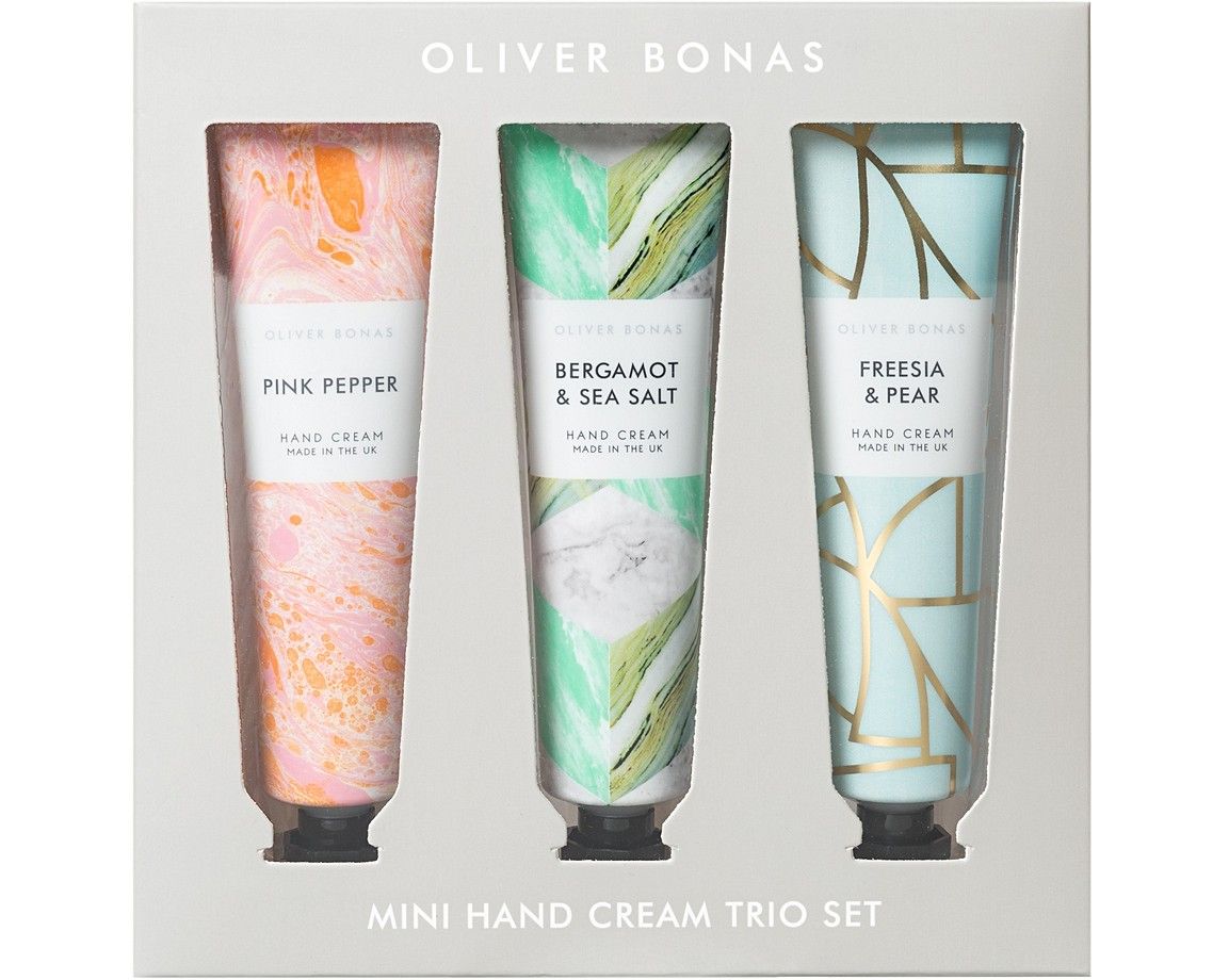 Mini Hand Cream Trio Set Gifts for Her Oliver Bonas