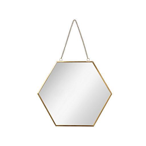 Large Rose Gold Pebble Wall Mirror Oliver Bonas