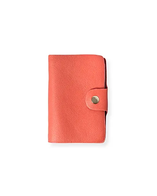 Coral Business Card Holder