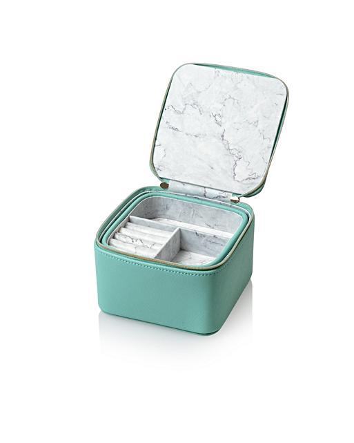 Amelia Travel Two Tier Jewellery Box Oliver Bonas