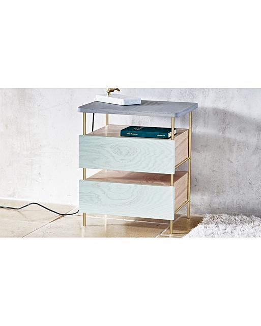 Oro Bedside Table Oliver Bonas