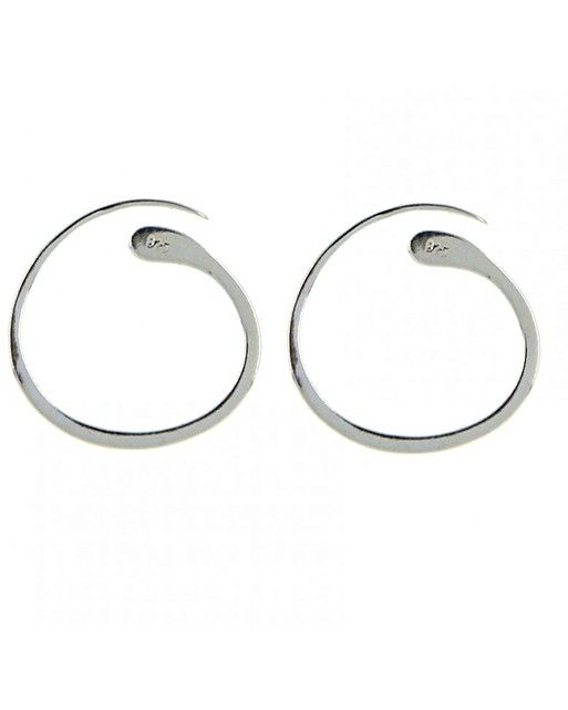 Silver Loop Earrings | Oliver Bonas