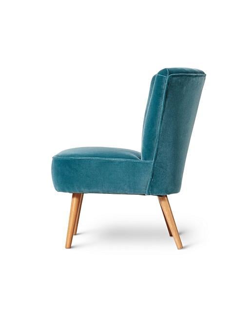 Le Cocktail Velvet Chair Oliver Bonas