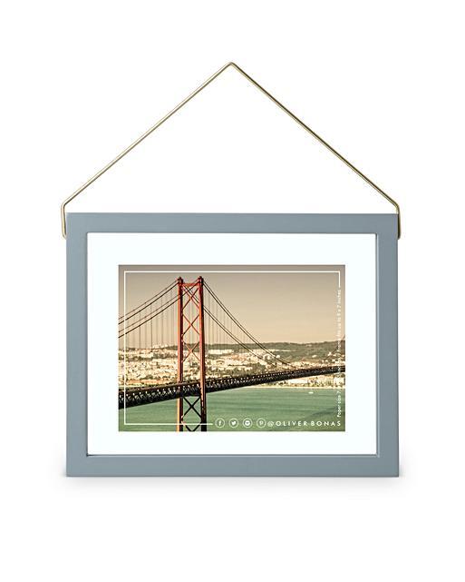 Loft Landscape Grey Hanging Photo Frame Large | Oliver Bonas