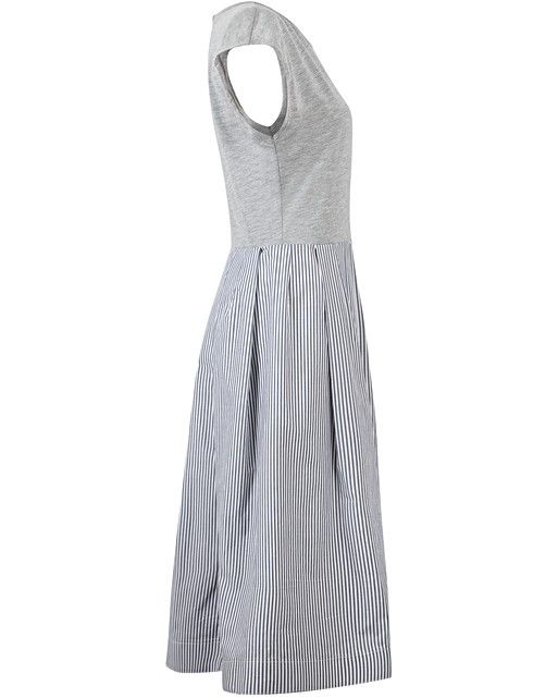Jersey Marl & Stripe Dress | Oliver Bonas
